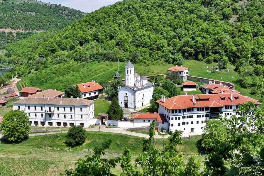 Сербский православный монастырь Балканского полуострова